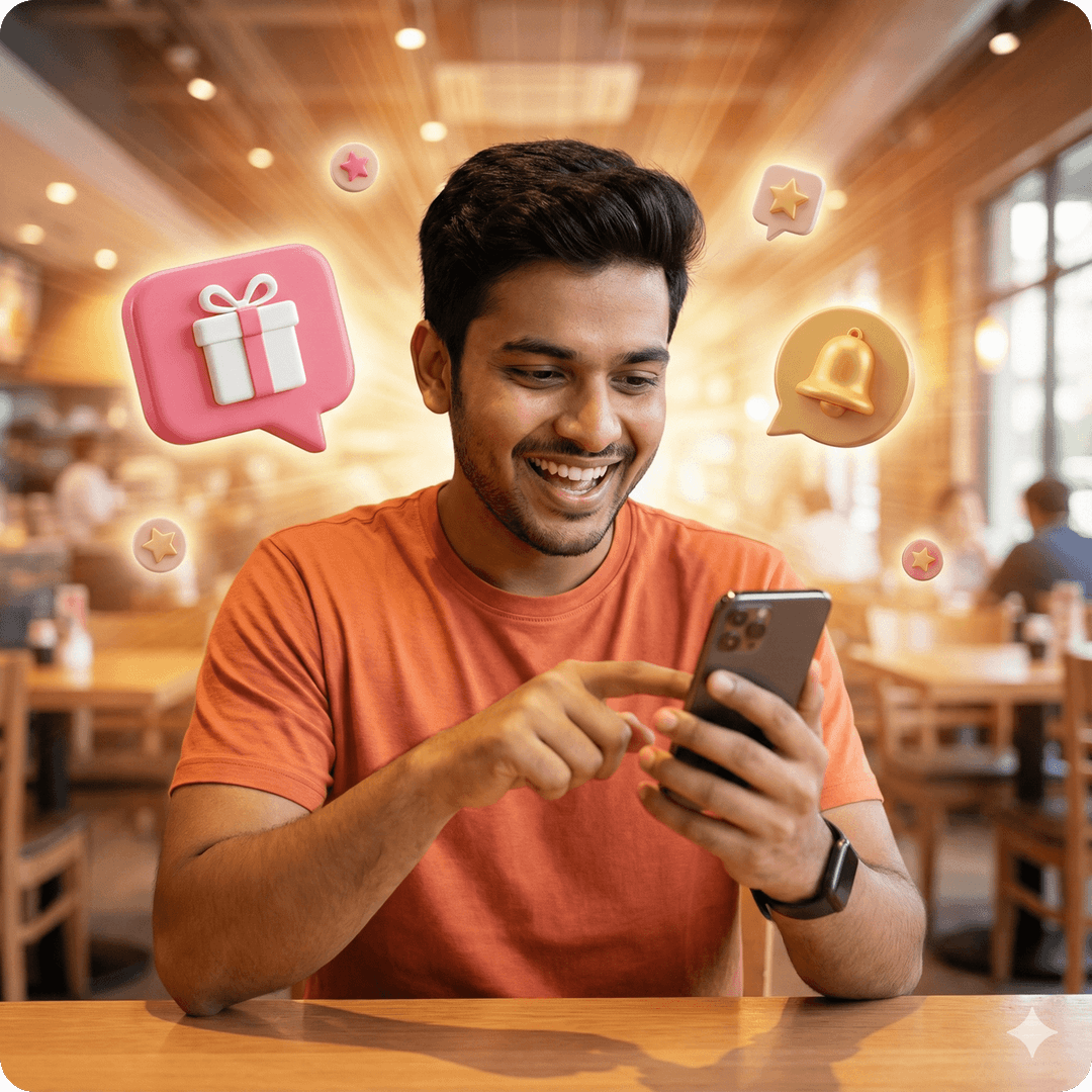 Real-time Notifications - Customer feature illustration