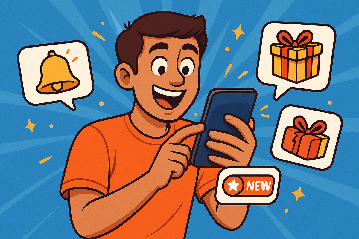 Real-time Notifications - Customer feature illustration