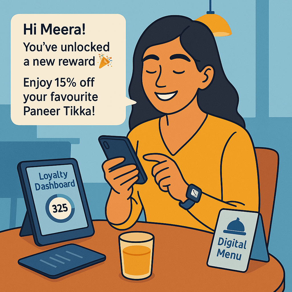 Offer a personalized & seamless experience to your customers across all channels - Business benefit illustration
