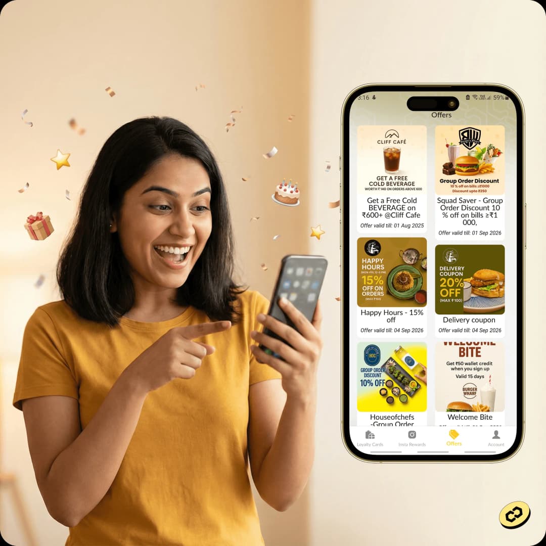 Exclusive Offers & VIP Perks - Customer feature illustration