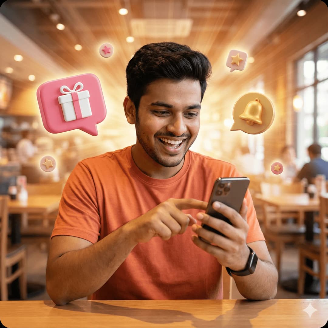 Real-time Notifications - Customer feature illustration